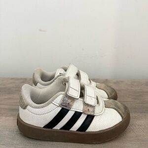 Adidas VL COURT 3.0 SHOES KIDS size 8K toddler causal shoe